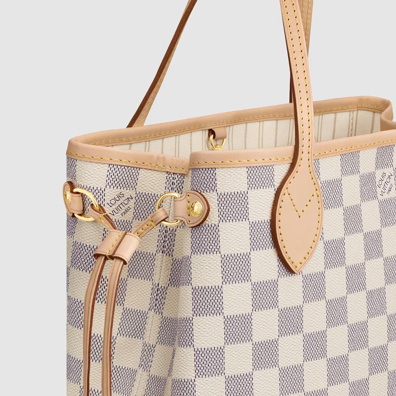 Túi Louis Vuitton Neverfull PM Nữ Damier Zur Canvas